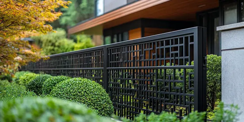 Aluminiumzaun aus Polen