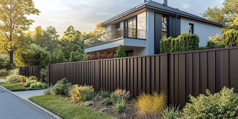 Sichtschutzzaun Polen mit Montage