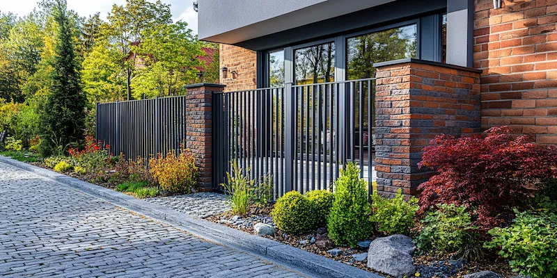 Alu Zäune aus Polen