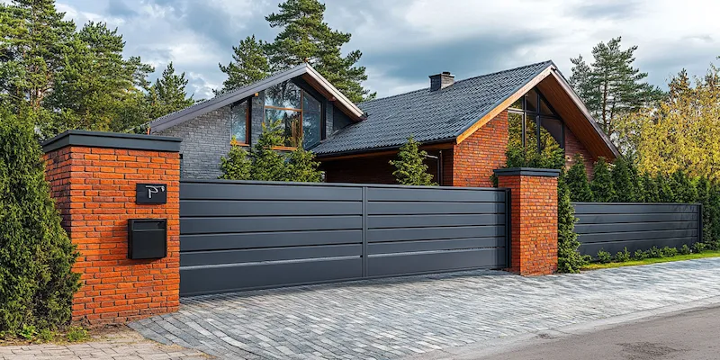 Edelstahlzäune aus Polen - langlebig und wartungsarm